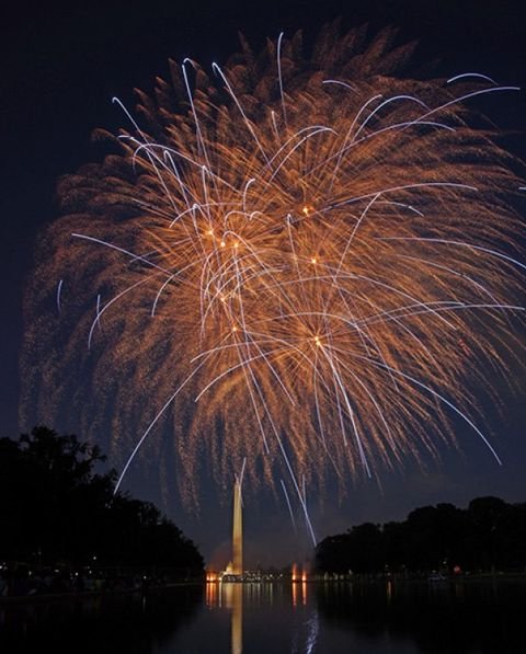 Gold FIreworks - Garden State Fireworks
